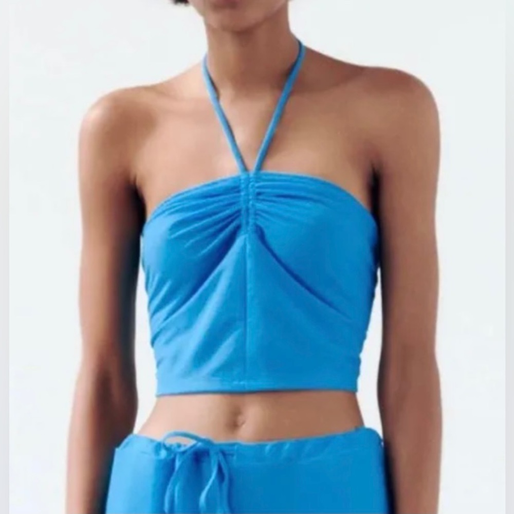 zara halter top brand new